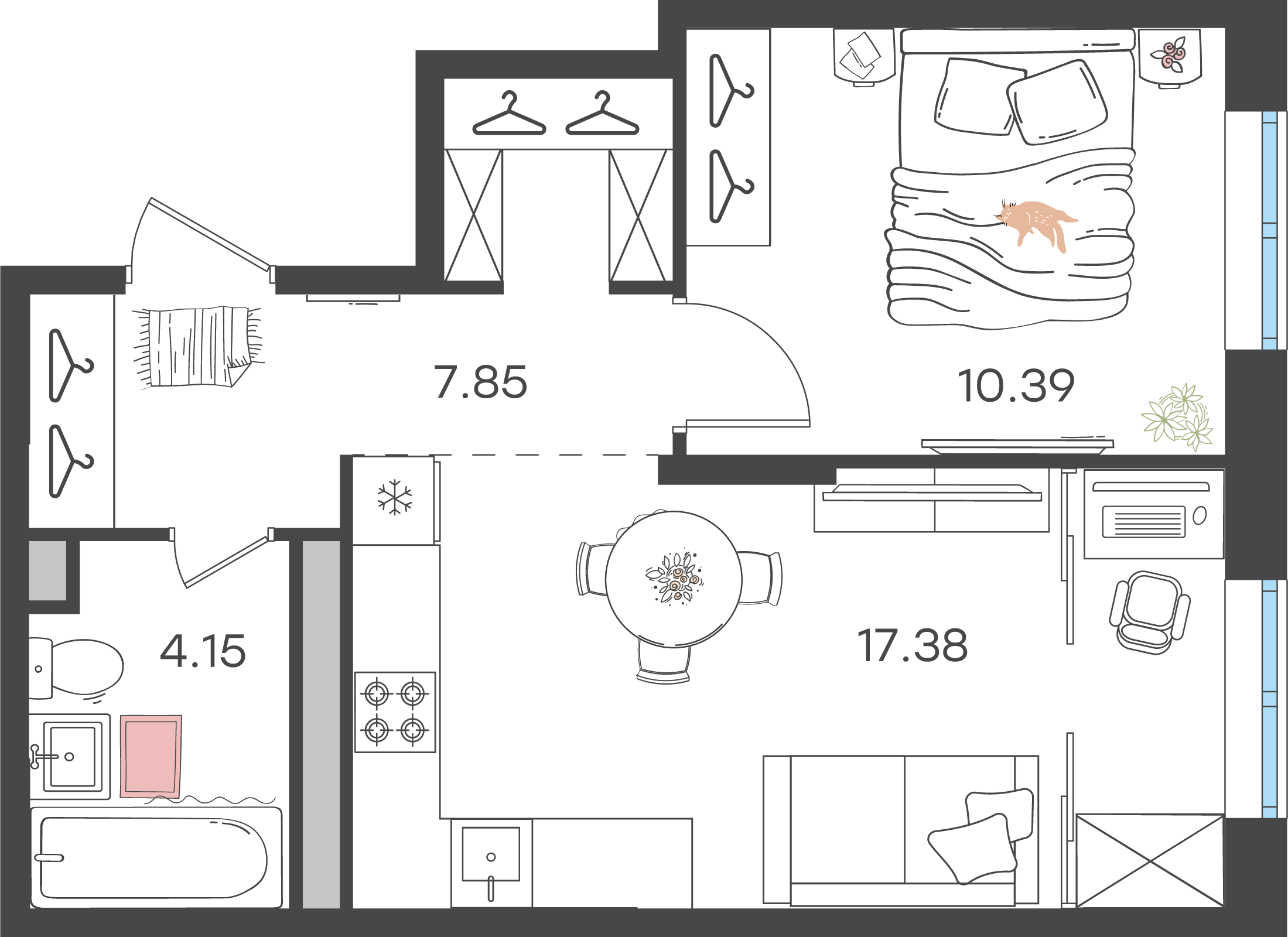 Квартира 1