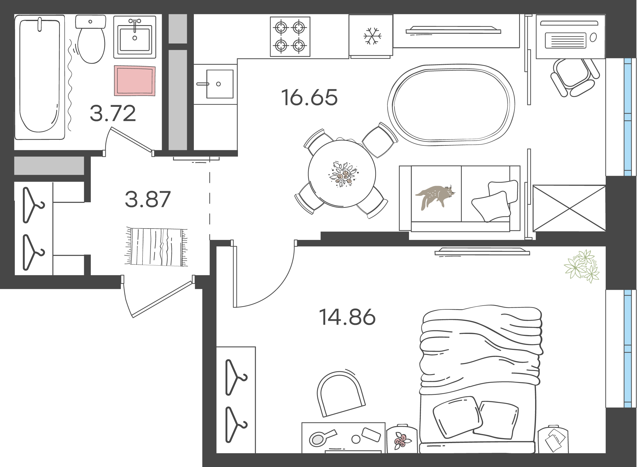 Квартира 1