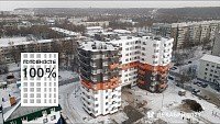 Ход строительства дома на Нижней Террасе от 27 декабря 2021